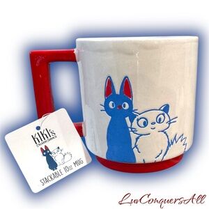 Studio Ghibli Kiki's Delivery Service Jiji & Lily Mug